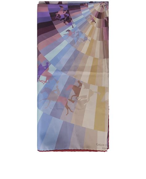 Hermès Galop Chromatique Silk Scarf 90cm